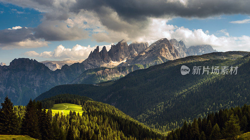 白云岩：Pale di San Martino，特伦蒂诺